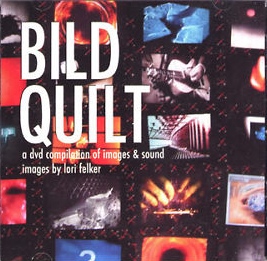 Cover of Bild Quilt dvd, featuring a grid of images and the words Bild Quilt